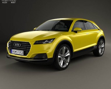 Audi TT offroad 2014 3D Model