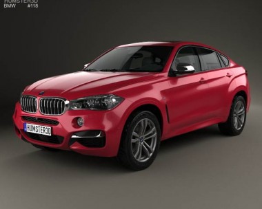 BMW X6 (F16) M sport package 2014 3D model