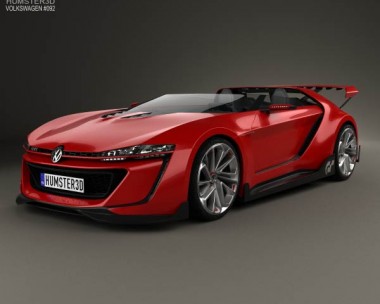 Volkswagen GTI Roadster 2014 3D model