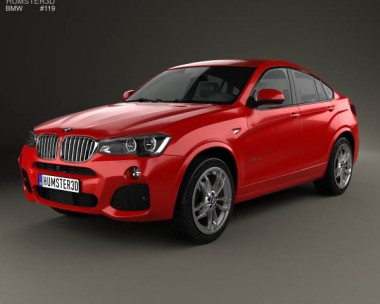 BMW X4 M Sport Package (F26) 2014 3D model