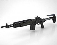 Mk 14 Enhanced Battle Rifle 3d model