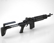 Mk 14 Enhanced Battle Rifle 3d model