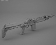 Mk 14 Enhanced Battle Rifle 3d model