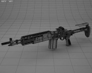 Mk 14 Enhanced Battle Rifle 3d model