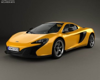 McLaren 650S Spider 2015 3D Model