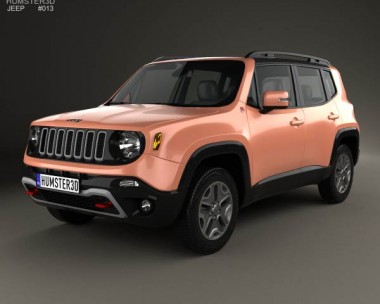 Jeep Renegade Trailhawk 2015 3D Model