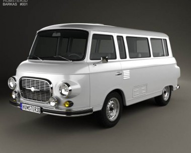 Barkas B1000 KB 1961 3D model