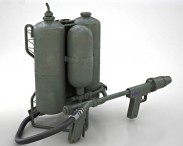 M2 Flamethrower 3d model