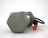 M84 Stun Grenade 3d model