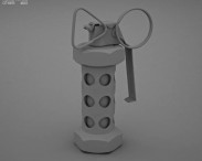 M84 Stun Grenade 3d model