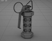 M84 Stun Grenade 3d model