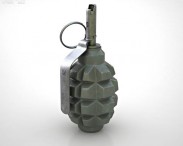 F1 Grenade 3d model