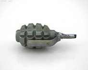 F1 Grenade 3d model