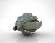 F1 Grenade 3d model