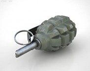 F1 Grenade 3d model