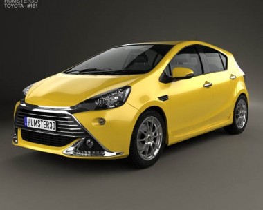Toyota Aqua G Sports 2013 3D Model