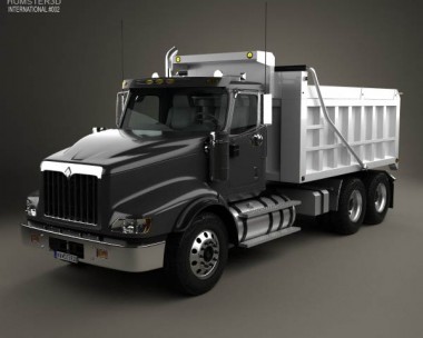 International Paystar Dump Truck 2002 3D model