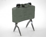 M18 Claymore mine 3d model