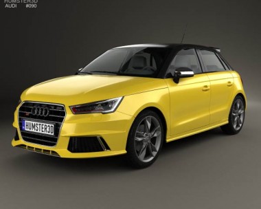 Audi S1 sportback 2014 3D model