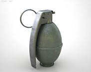 M26 Grenade 3d model