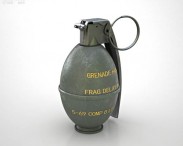 M26 Grenade 3d model