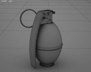 M26 Grenade 3d model