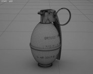 M26 Grenade 3d model