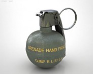 M67 Grenade 3d model