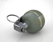 M67 Grenade 3d model