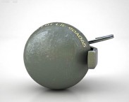 M67 Grenade 3d model