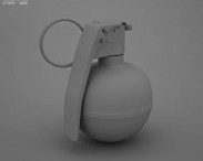 M67 Grenade 3d model