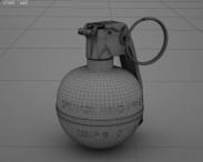 M67 Grenade 3d model