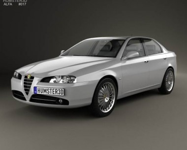 Alfa Romeo 166 2003 3D model