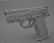 Browning PRO-9 3d model