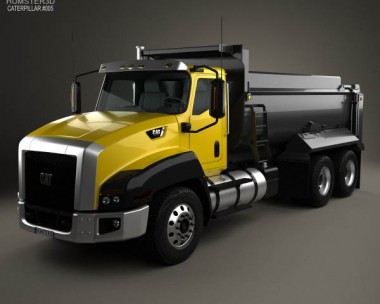 Caterpillar CT660 Dump Truck 2011 3D Model