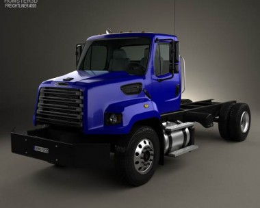 Freightliner 108SD Chassis Truck 2011 3D Model