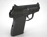 PSS Silent Pistol 3d model