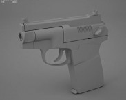 PSS Silent Pistol 3d model