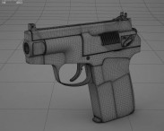 PSS Silent Pistol 3d model