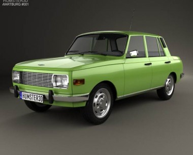 Wartburg 353 1966 3D Model