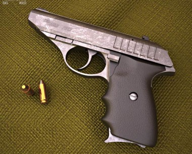 SIG Sauer P232 3D Model