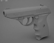 SIG Sauer P232 3d model