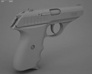 SIG Sauer P232 3d model