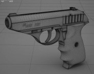 SIG Sauer P232 3d model