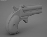 Remington 1866 Derringer 3d model