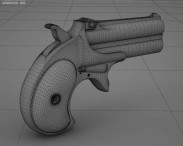 Remington 1866 Derringer 3d model