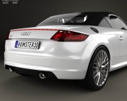 Audi TT (8S) roadster 2014 3d model