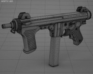 Beretta PM12S 3d model