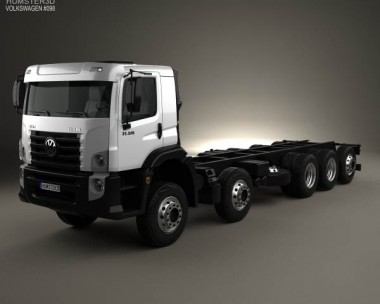 Volkswagen Constellation Chassis Truck 2013 3D Model