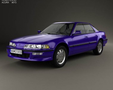 Acura Integra 1990 3D Model